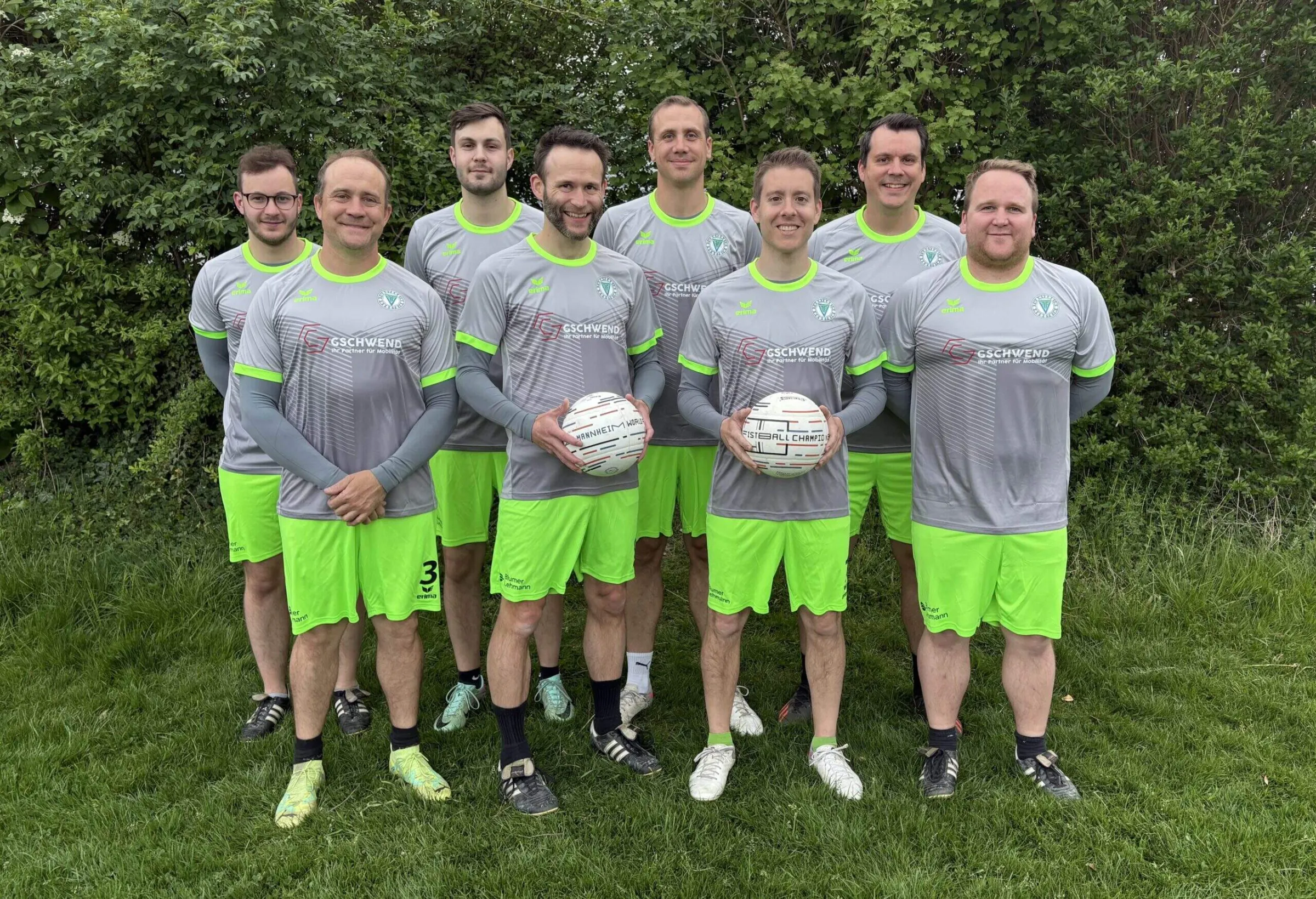 Riege Faustball Team 1